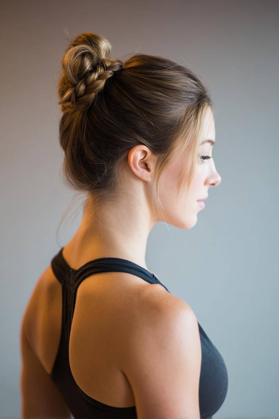 Beyond the Basic Bun: 20+ Innovative Gym Hairstyles for a Sweat-Proof Session. - 14. The Braided Bun