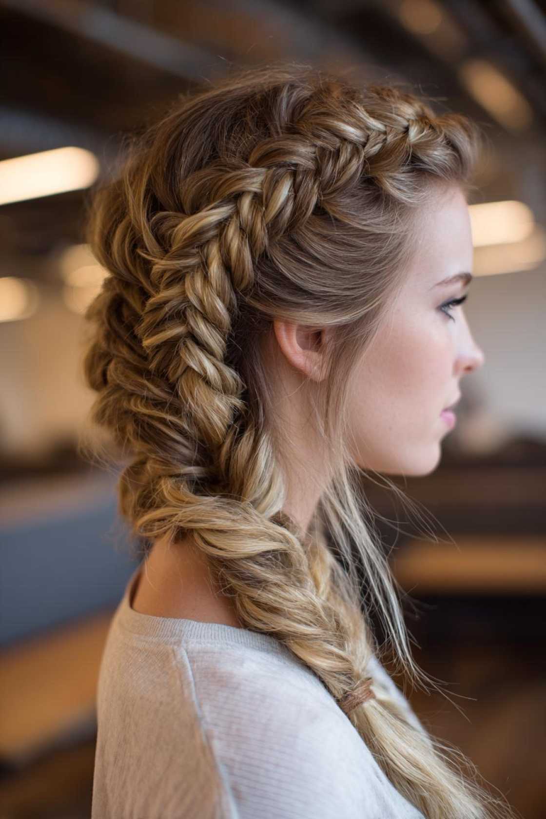 Boots, Braids & Big Hair: 18+ Country Concert Hairstyle Inspirations. - Braids with Volume