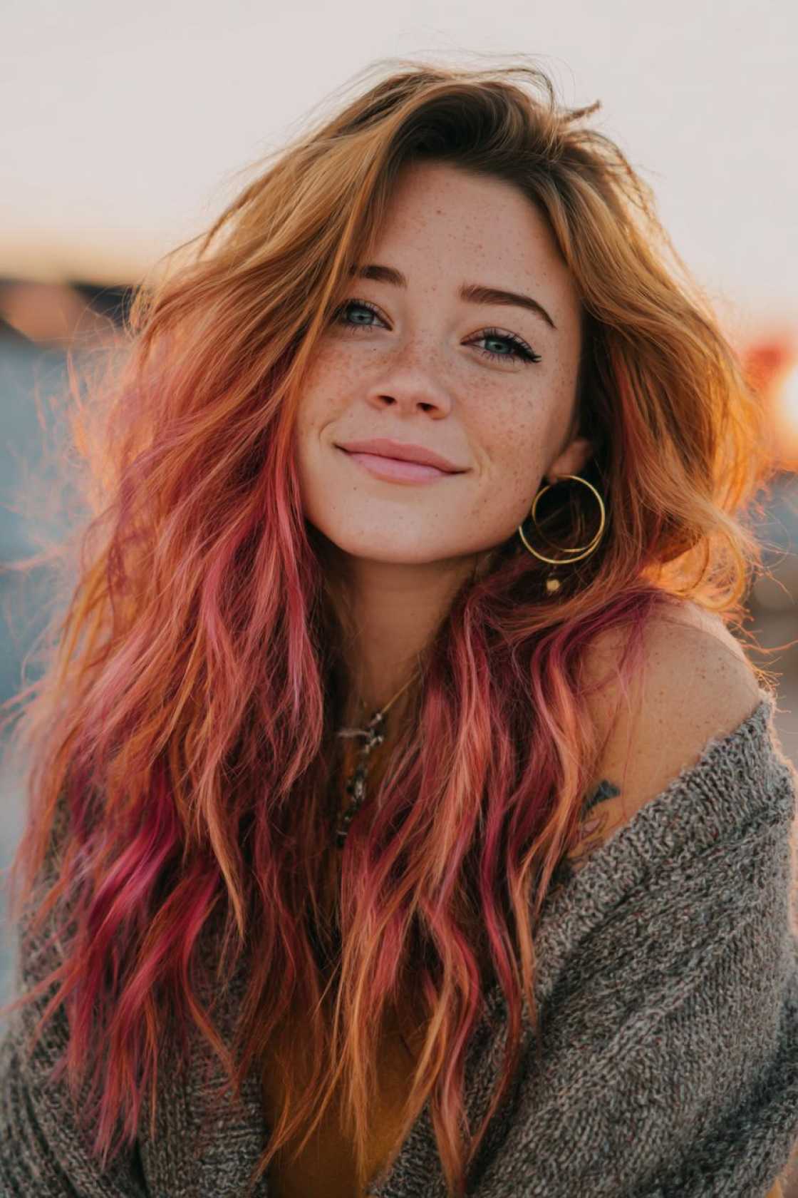 Brunette, But Better: 20+ Subtle to Striking Color Ideas You Havent Considered. - 4. Sunset Melt