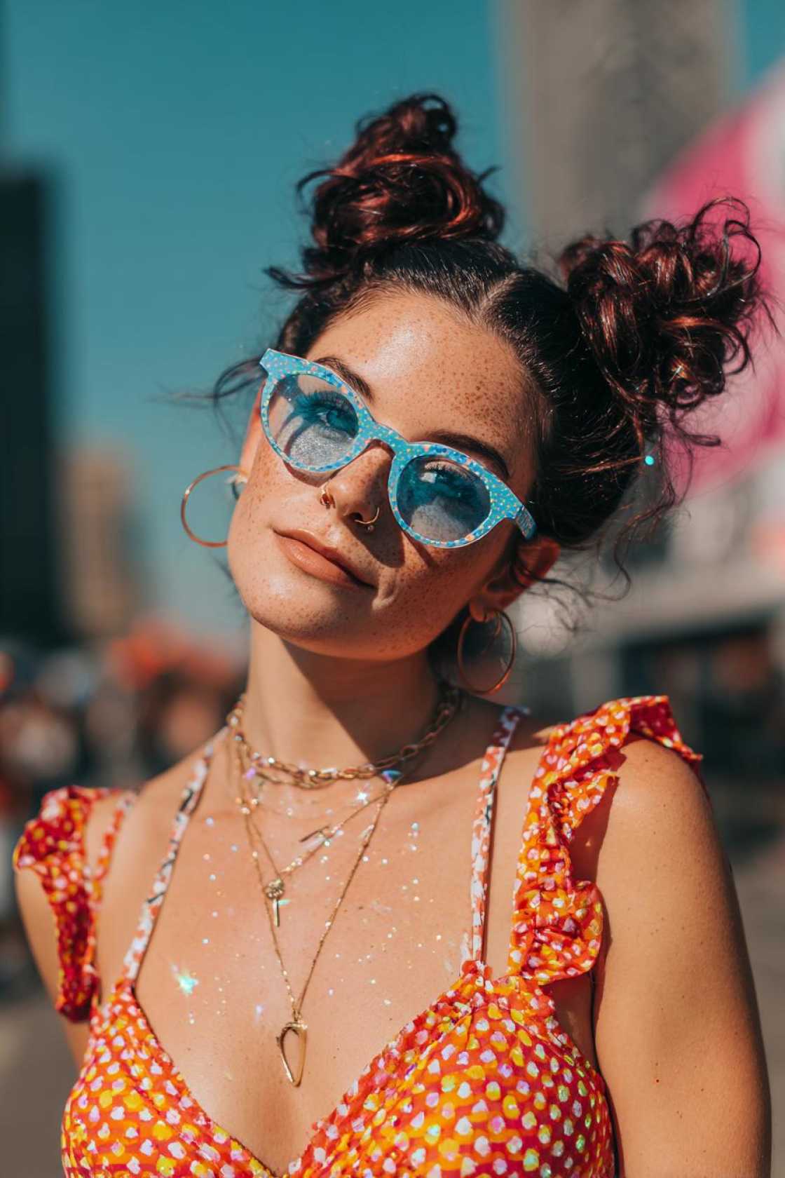 Bun Appétit! 15+ Deliciously Trendy Summer Bun Hairstyles You'll Devour. - 12. The Space Buns