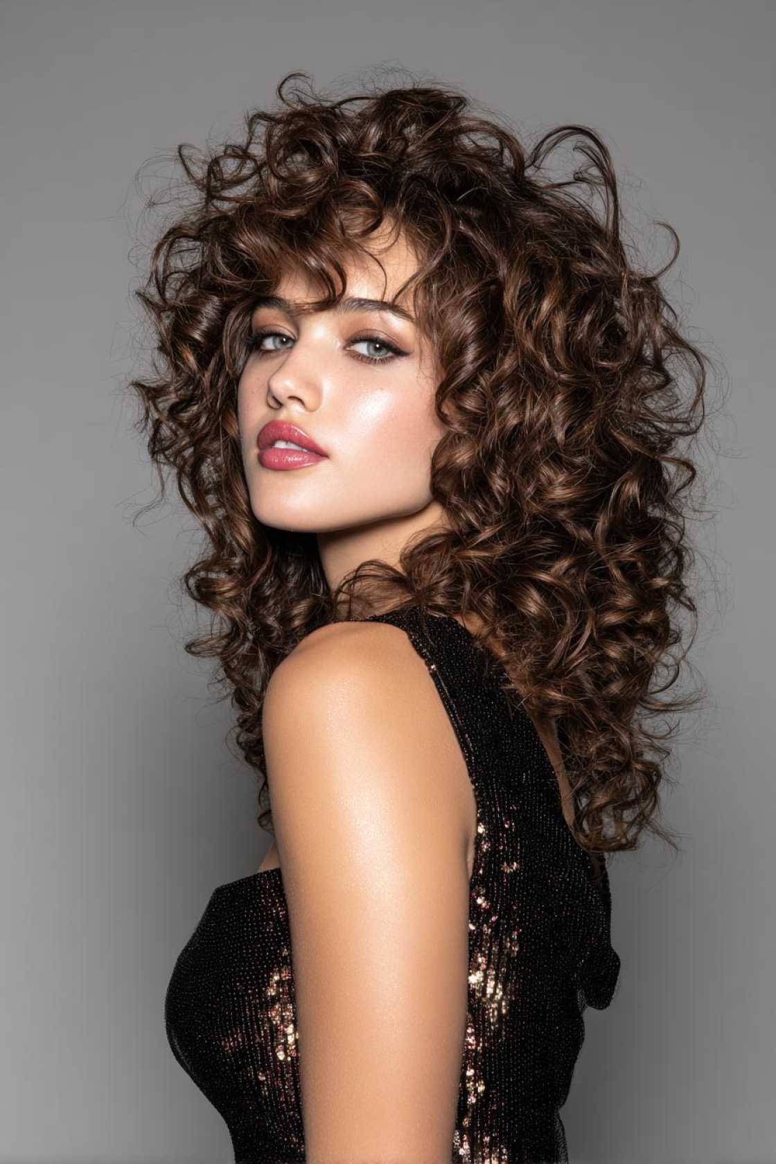 Catch the Retro Wave: 15+ Iconic 70s Hairstyles Making a Totally Groovy Comeback. - 13. The Disco Curls