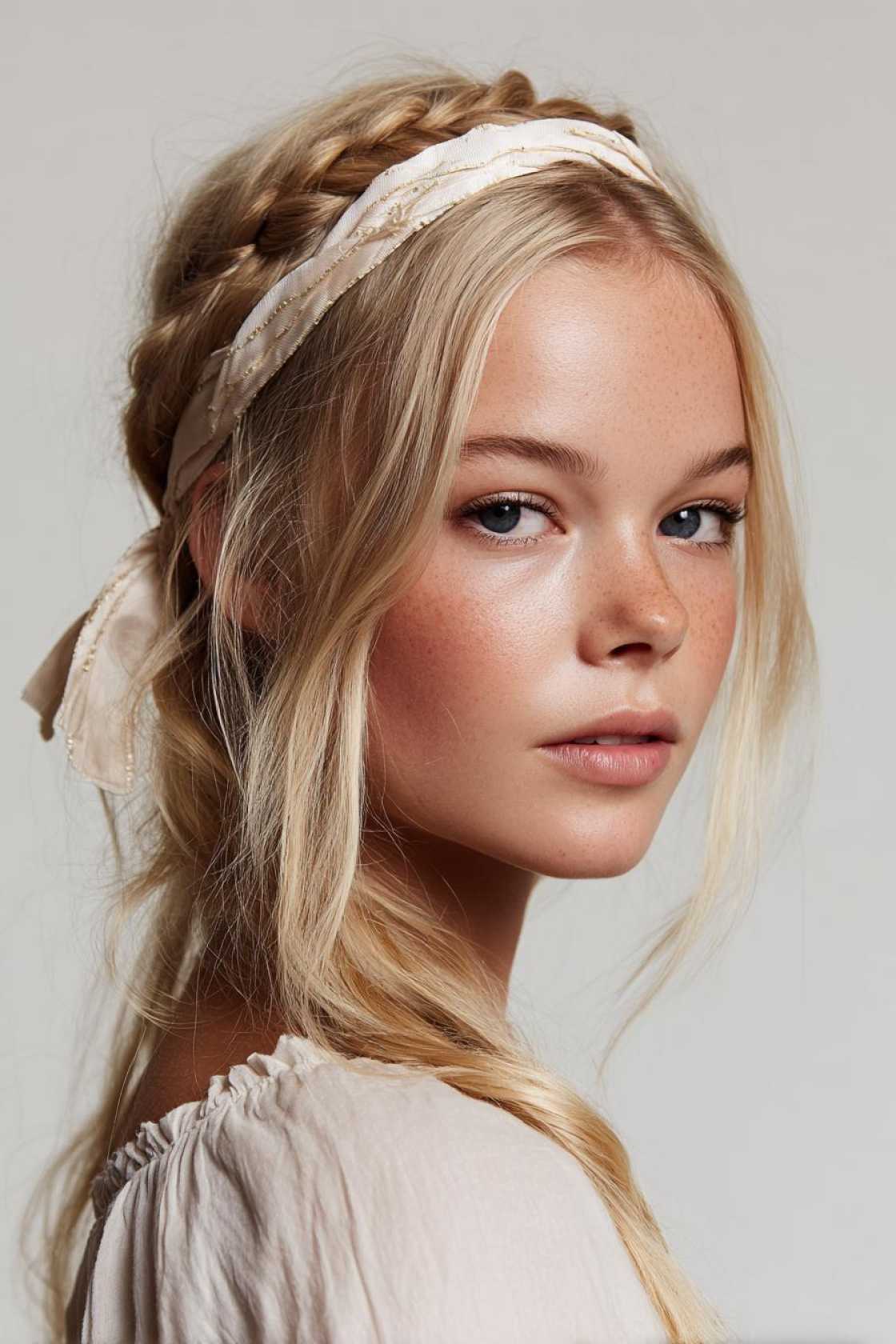 Catch the Retro Wave: 15+ Iconic 70s Hairstyles Making a Totally Groovy Comeback. - 12. Braided Headbands