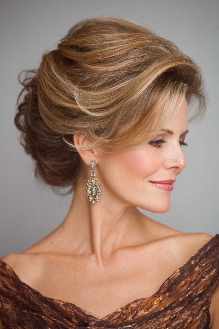 Celebrating Her Son: 15+ Poised & Polished Hairstyles for the Mother of the Groom.