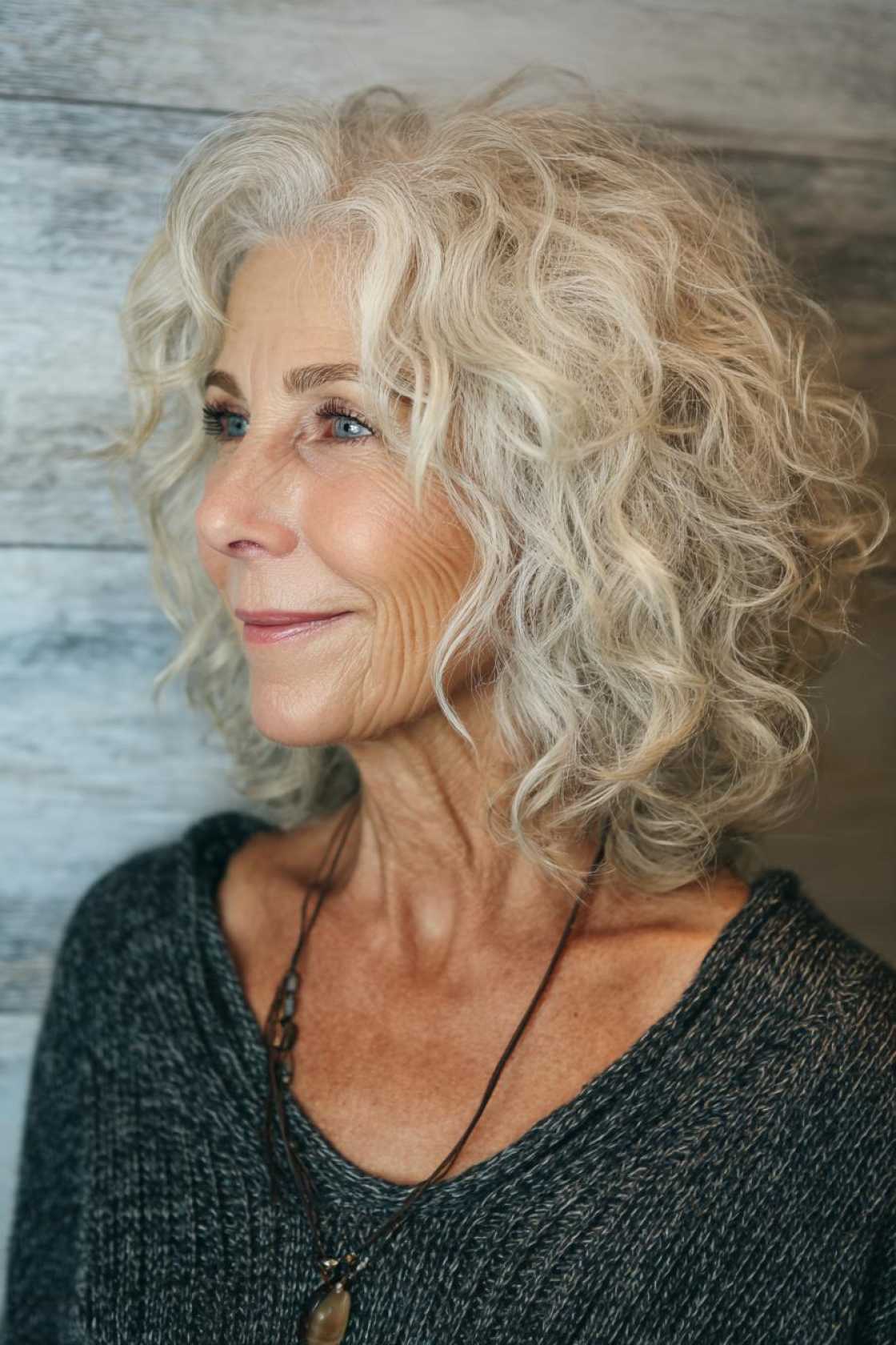Classy Choices: 18+ Mother of the Groom Hairstyles (Updos, Bobs, Soft Waves). - 3. Layered Cut with Bouncy Curls