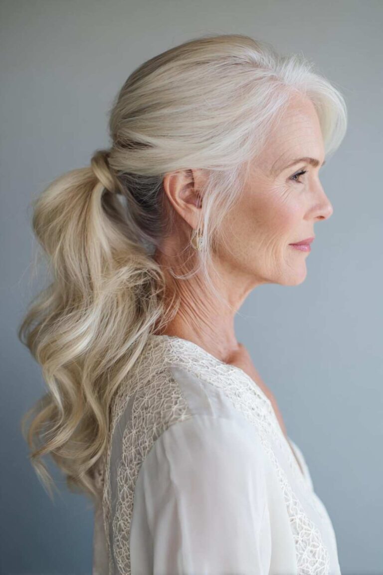 Classy Choices: 18+ Mother of the Groom Hairstyles (Updos, Bobs, Soft Waves).