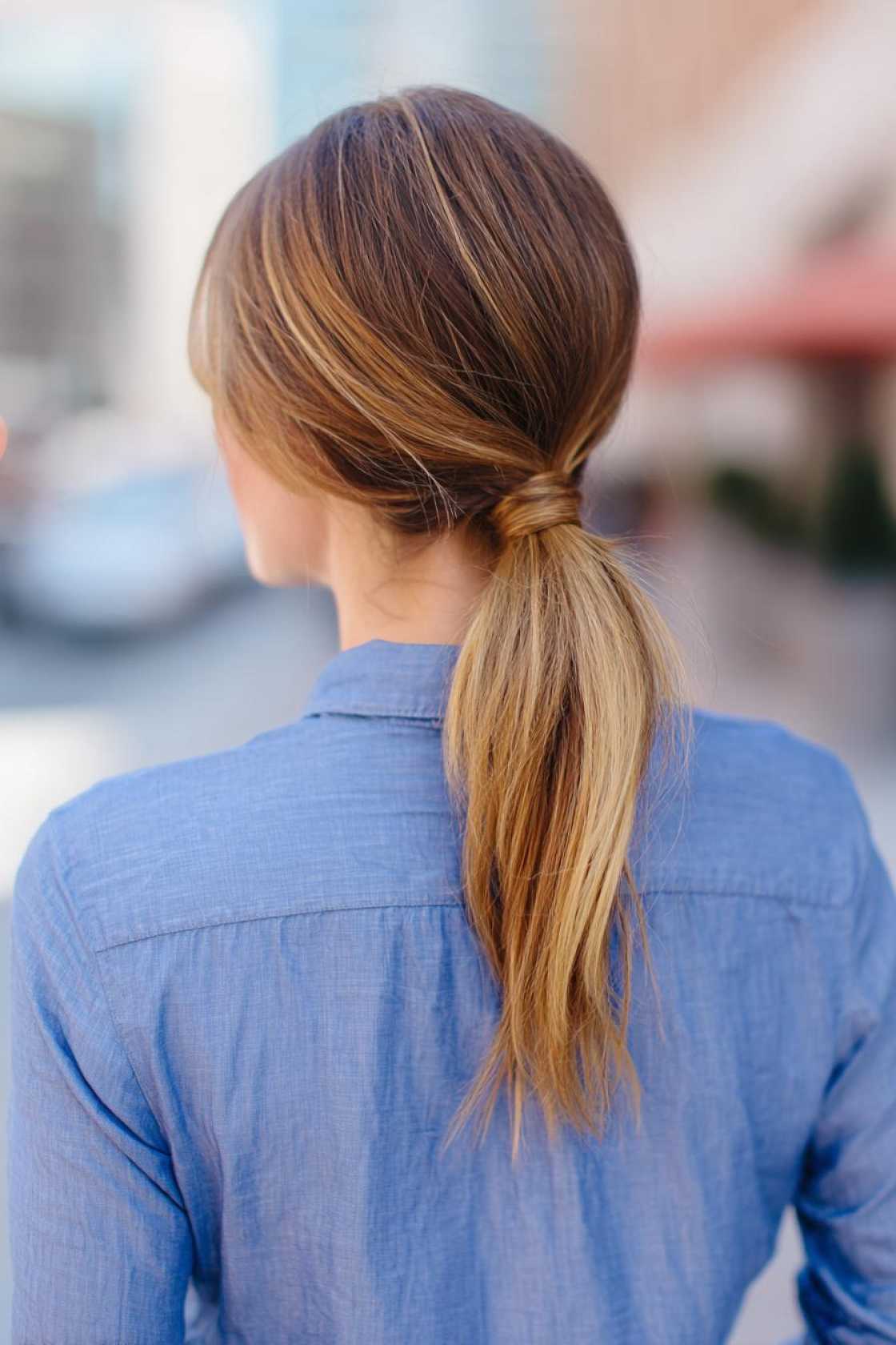 Crush Your Workout, Not Your Hairstyle: 15+ Gym Looks That Stay Put & Slay. - 16. Simple Low Ponytail