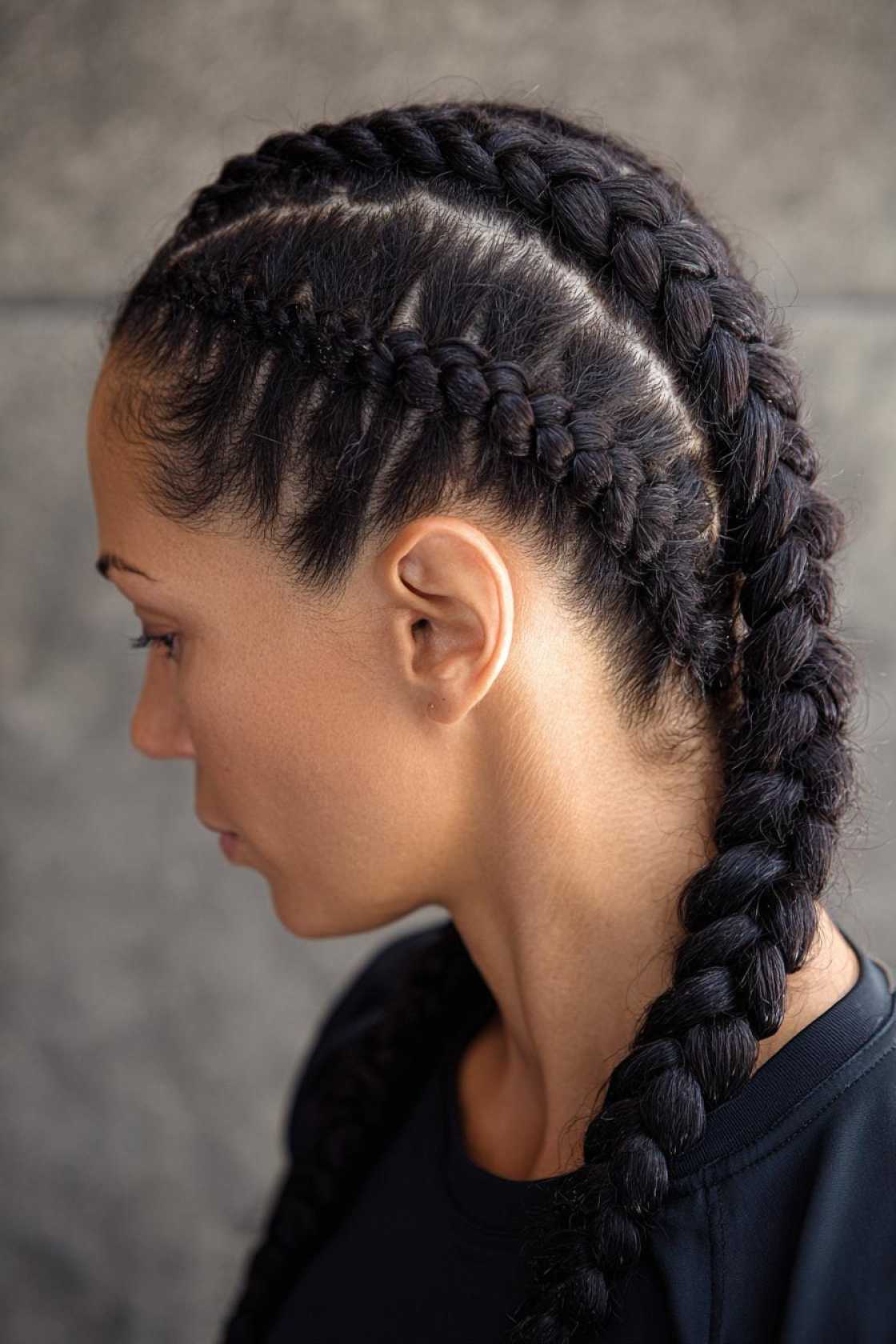 Dominate the Court: 15+ Volleyball Hairstyles Engineered for Zero Distractions & Max Style. - 3. Cornrows
