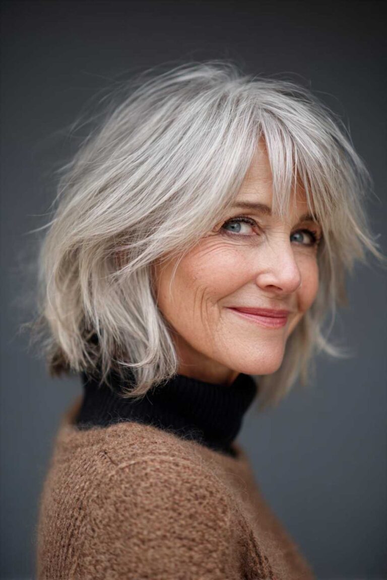 Flattering & Fabulous: 12+ Very Layered Medium Hairstyles Perfect for Over 50s.
