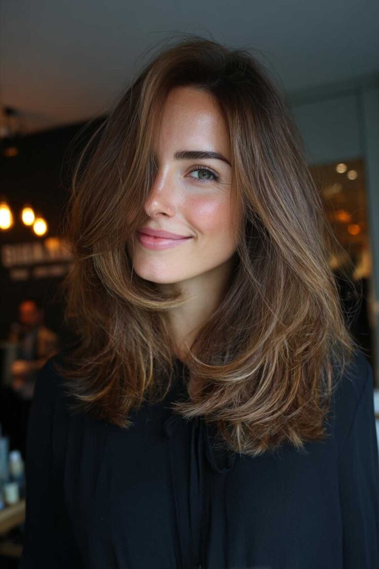 From Chic Bobs to Luscious Curls: 20+ Ways Brunettes Rock Dark Caramel & Honey Balayage. From Chic Bobs to Luscious Curls: 20+ Ways Brunettes Rock Dark Caramel & Honey Balayage.