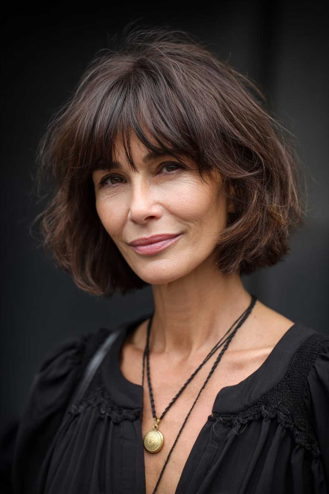 From Pixies to Bobs: 12+ Trendsetting Short Haircuts Perfect for Women Over 50. - 4. The French Bob