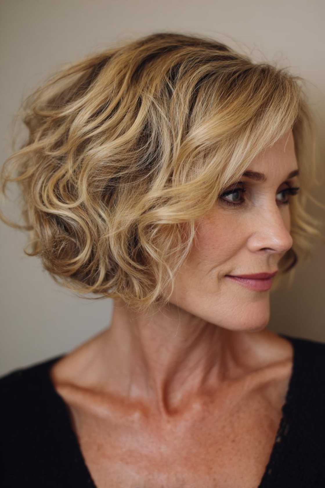 From Short Bobs to Elegant Updos: 15+ Flattering Hairstyles for the Mother of the Groom. - 3. Bob with Soft Curls