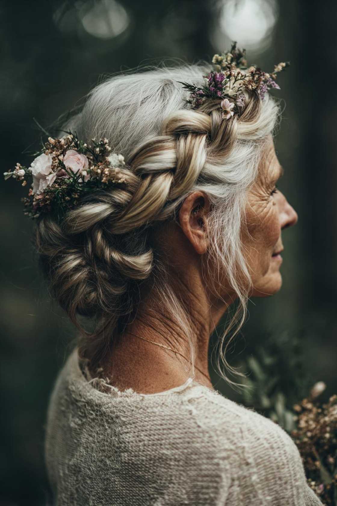 From Short Bobs to Elegant Updos: 15+ Flattering Hairstyles for the Mother of the Groom. - 2. Braided Crown