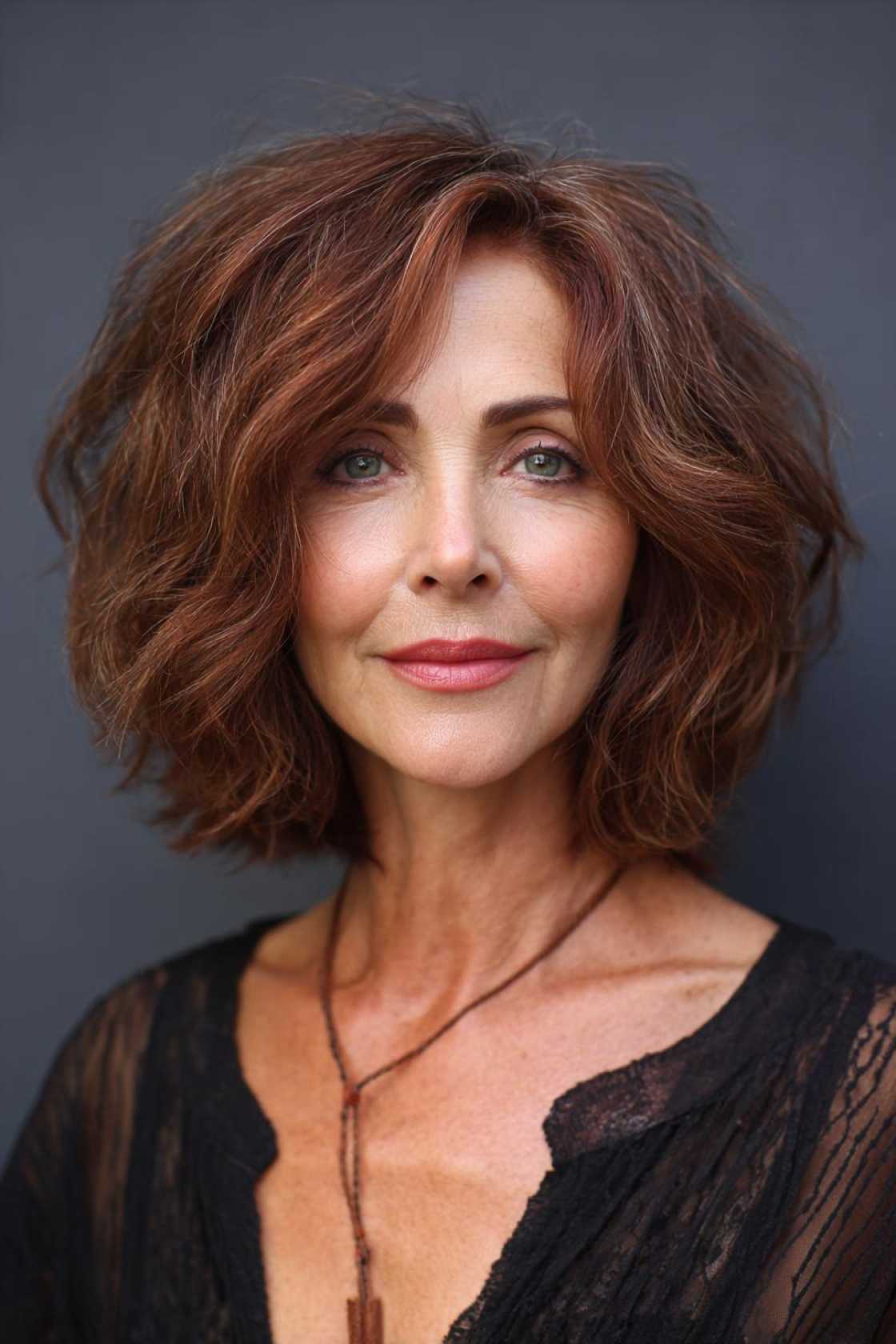 From Short Bobs to Elegant Updos: 15+ Flattering Hairstyles for the Mother of the Groom. - 10. Textured Lob (Long Bob)