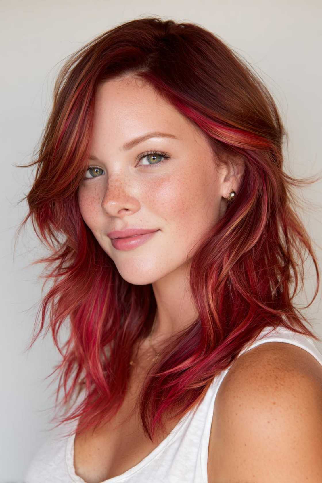 How to Get the Perfect Chocolate Cherry Hair Color: Salon vs. DIY & Tips. - 19. Sun-Kissed Chocolate Cherry