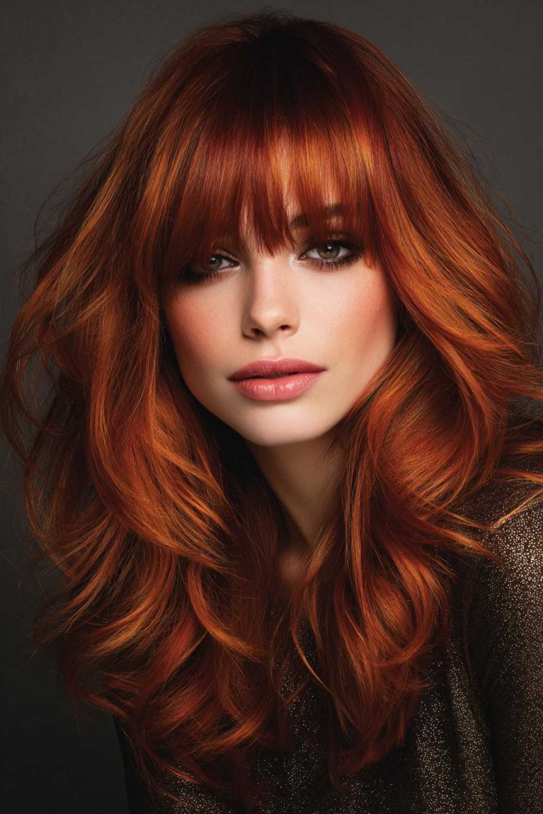 How to Get the Perfect Chocolate Cherry Hair Color: Salon vs. DIY & Tips. - 21. Copper Cherry Blend