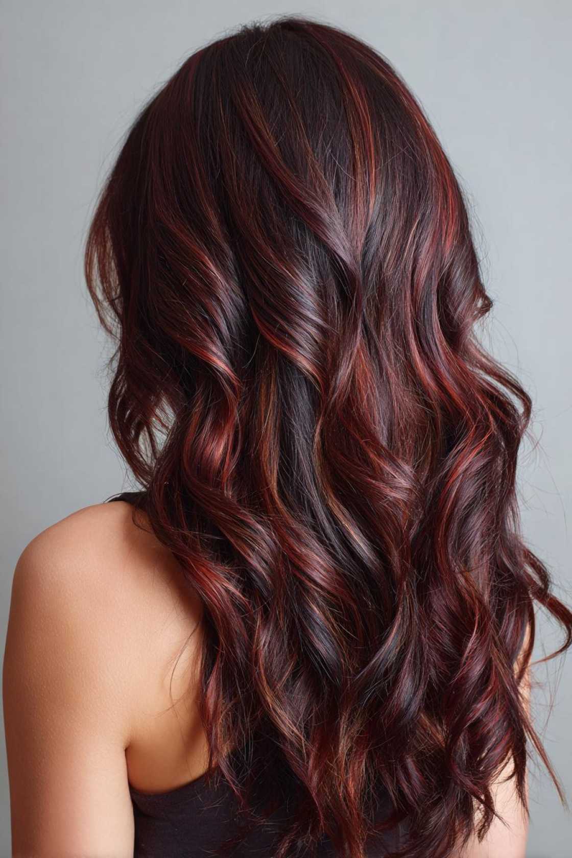 How to Get the Perfect Chocolate Cherry Hair Color: Salon vs. DIY & Tips. - 5. Chocolate Cherry Highlights