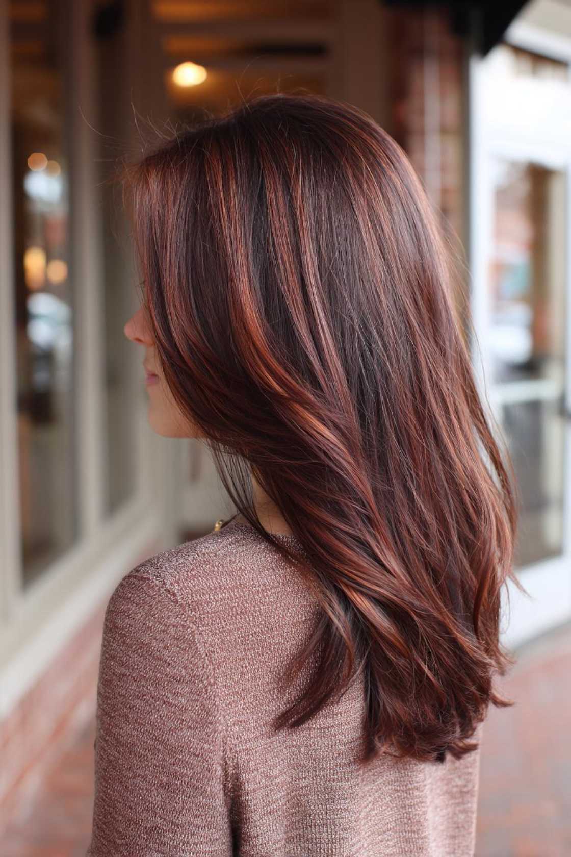 How to Get the Perfect Chocolate Cherry Hair Color: Salon vs. DIY & Tips. - 7. Chocolate Cherry Lowlights