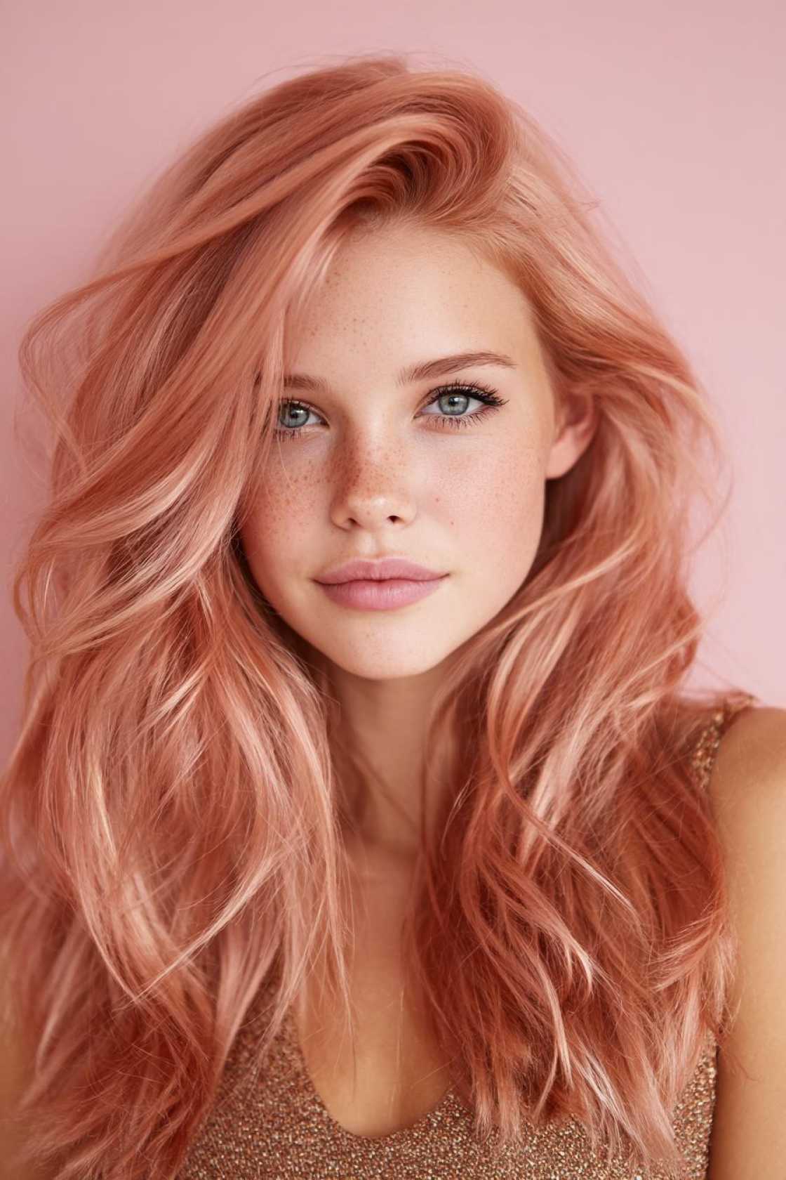 Is Rose Gold Your Next Hair Adventure? 18+ Inspiring Looks to Consider. - 8. Rose Gold with Pink Undertones