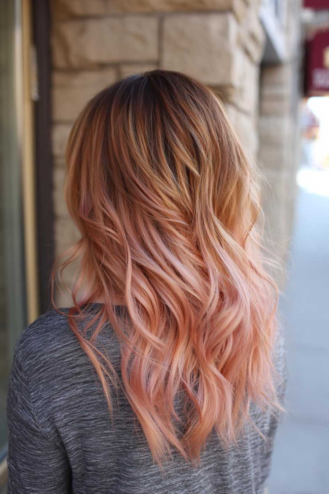 Is Rose Gold Your Next Hair Adventure? 18+ Inspiring Looks to Consider. - 1. Top Choice: Rose Gold Balayage