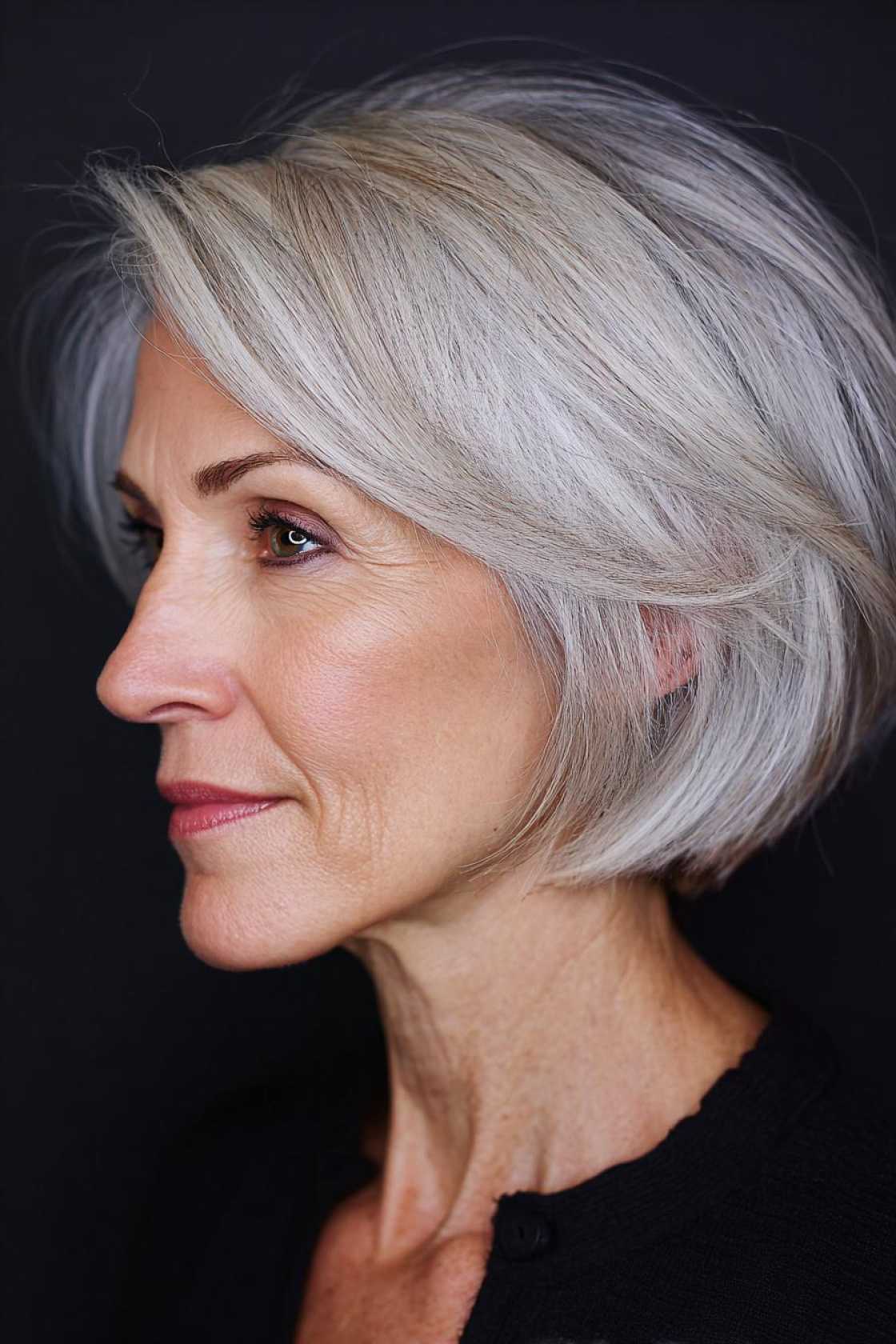 Liberate Your Locks: 15+ Chic Wash And Wear Haircuts for Women Over 50 (Effortless Style!). - 6. The Graduated Bob