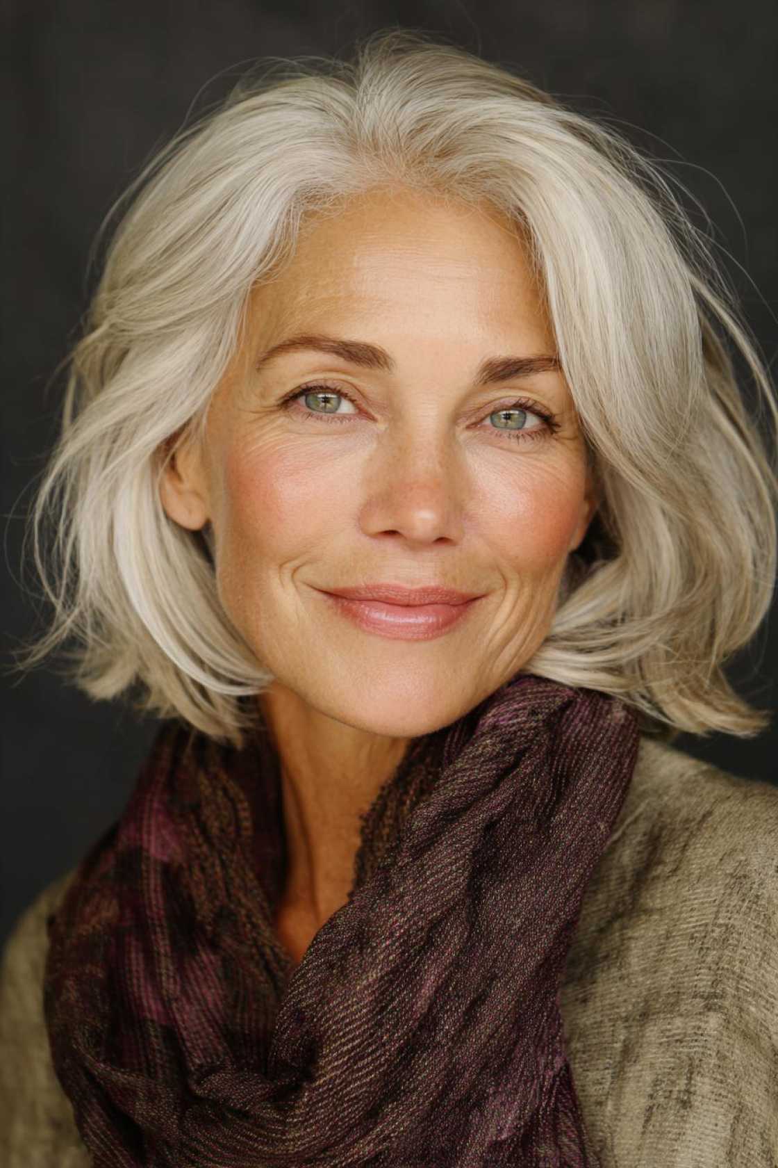 Liberate Your Locks: 15+ Chic Wash And Wear Haircuts for Women Over 50 (Effortless Style!). - 4. The Face-Framing Layers