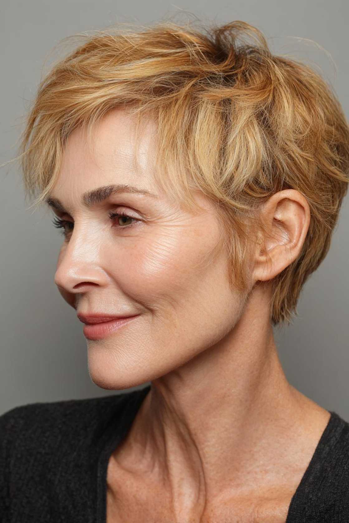 Liberate Your Locks: 15+ Chic Wash And Wear Haircuts for Women Over 50 (Effortless Style!). - 3. The Classic Pixie