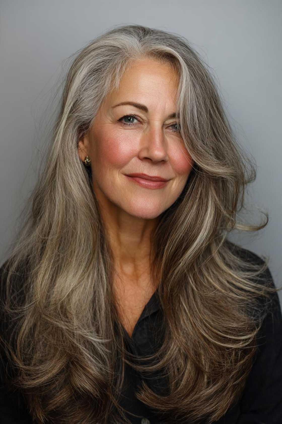 Long Hair, Don't Care (About Age!): 20+ Chic Long Hairstyle Ideas for Women Over 50. - 21. The Classic Long Layers