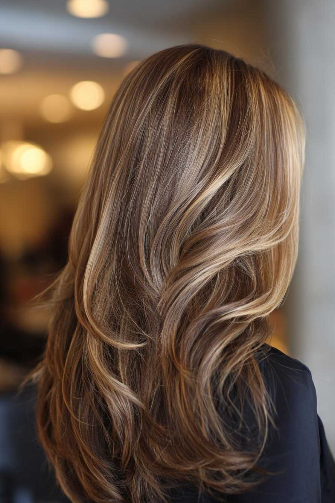 Natural & Radiant: 15+ Dirty Blonde Hair with Highlights for a Lived-In Look. - 2. Lowlights
