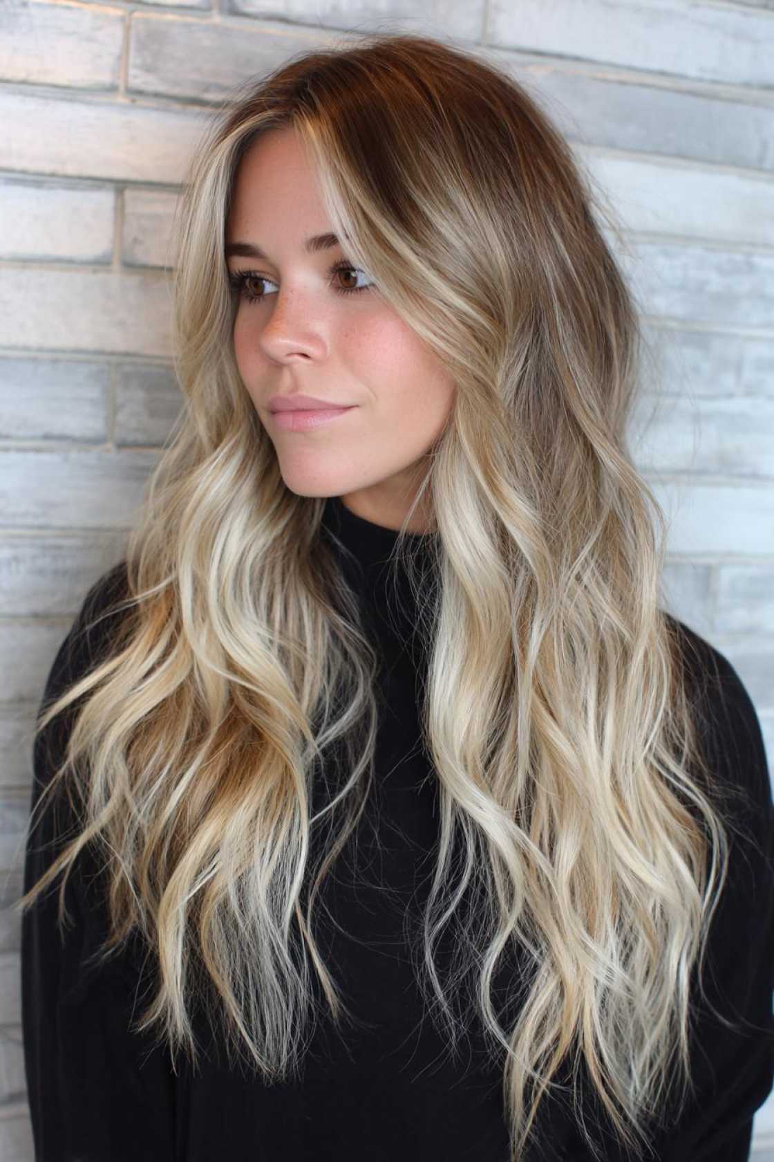 Natural & Radiant: 15+ Dirty Blonde Hair with Highlights for a Lived-In Look. - 1. Lived-In Highlights