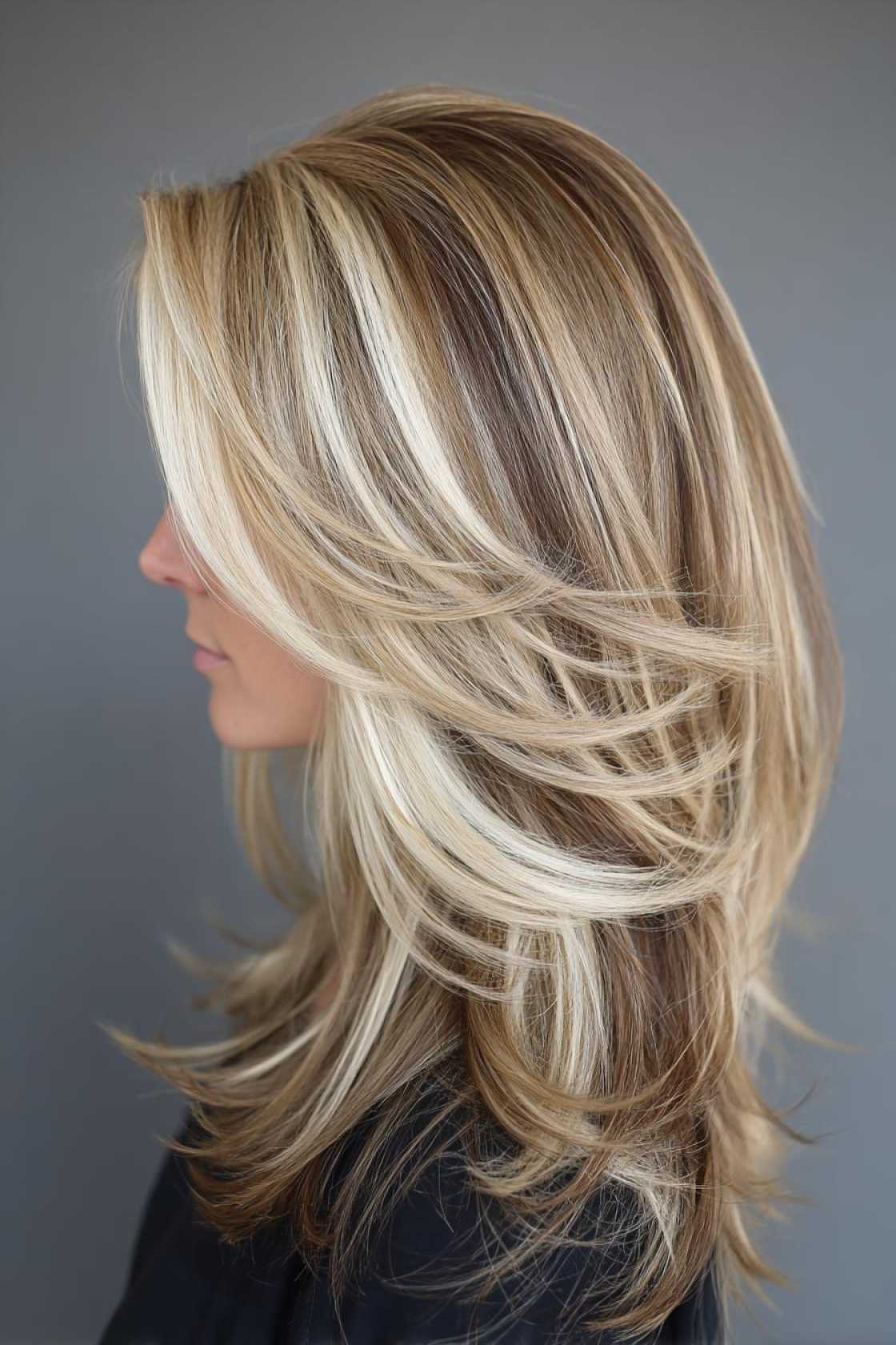 Natural & Radiant: 15+ Dirty Blonde Hair with Highlights for a Lived-In Look. - 11. Chunky Highlights