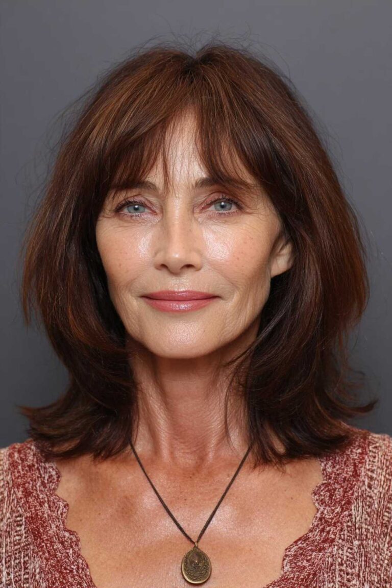 Rediscover Your Style at 60+: 20+ Flattering Medium-Length Haircut Ideas.