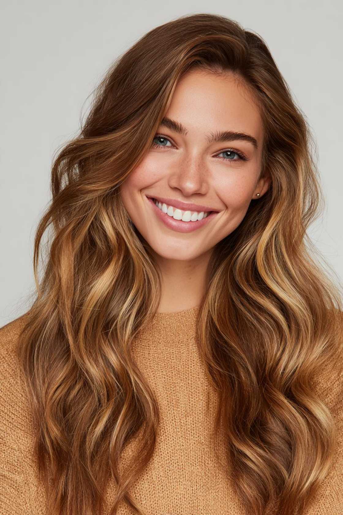 Sip on Style: 15+ Latte Hair Color Ideas Deliciously Brewing Hot This Season. - 16. Warm Honey Latte