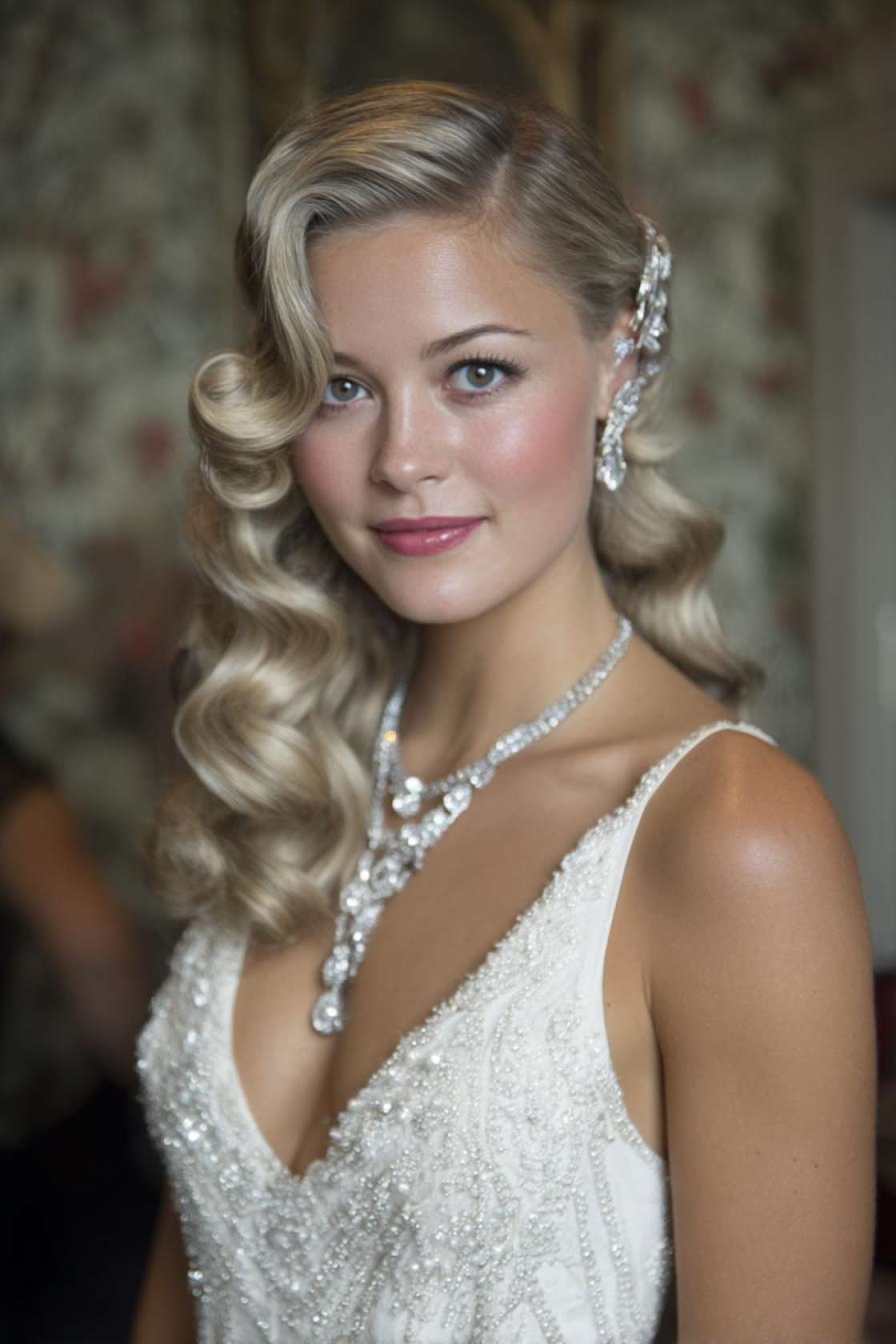 Sun-Kissed & Stunning: 15+ Summer Wedding Hairstyles for the Radiant Bride. - 4. Vintage Waves