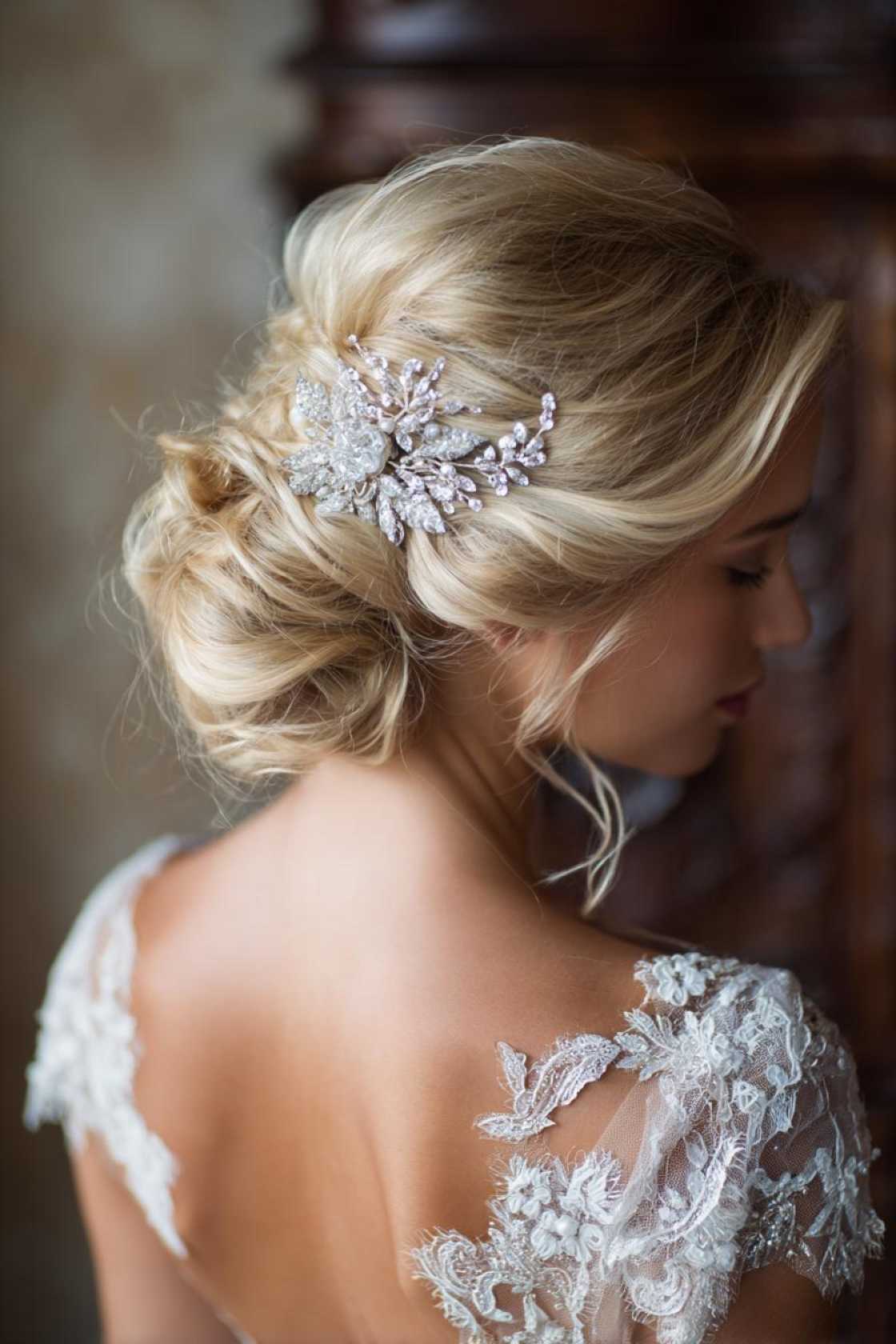 Sun-Kissed & Stunning: 15+ Summer Wedding Hairstyles for the Radiant Bride. - 2. Accessorized Updo