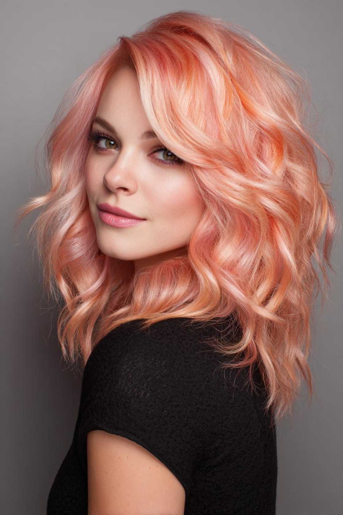 Sweeten Your Style: 15+ Irresistible Strawberry Hair Color Ideas (From Light to Deep!). - 3. Light Bright Strawberry