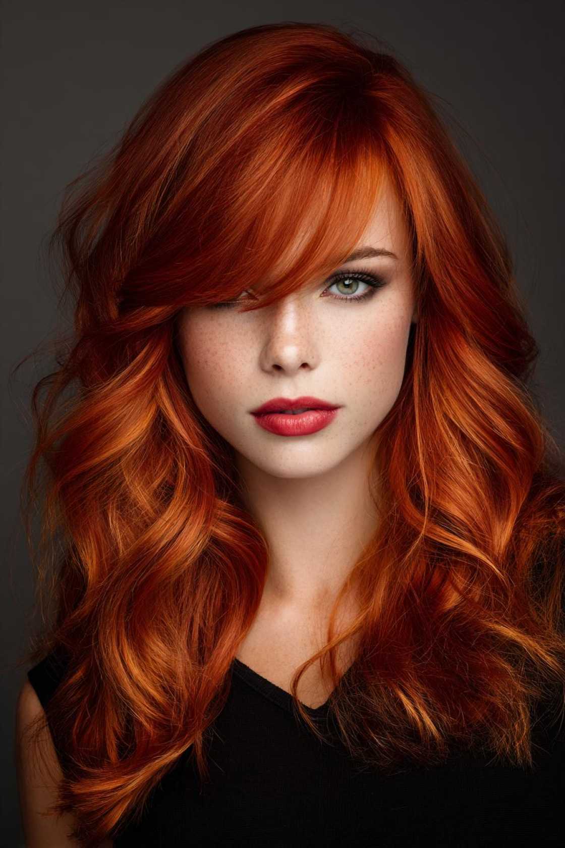 Sweeten Your Style: 15+ Irresistible Strawberry Hair Color Ideas (From Light to Deep!). - 2. Intense Copper Strawberry