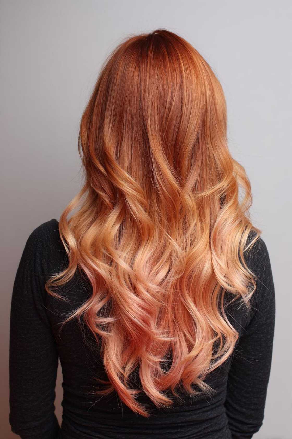 Sweeten Your Style: 15+ Irresistible Strawberry Hair Color Ideas (From Light to Deep!). - 10. Strawberry Ombre