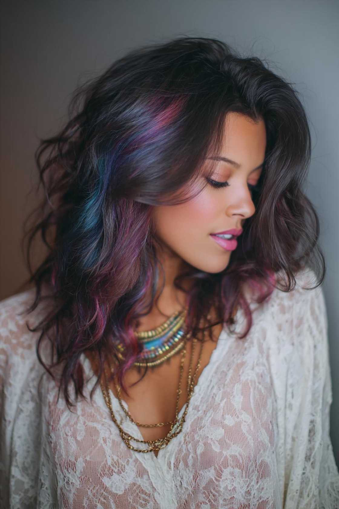 Thinking Peekaboo? 18+ Reasons to Try This Playful Hidden Hair Color. - 10. Adding Excitement to Your Look