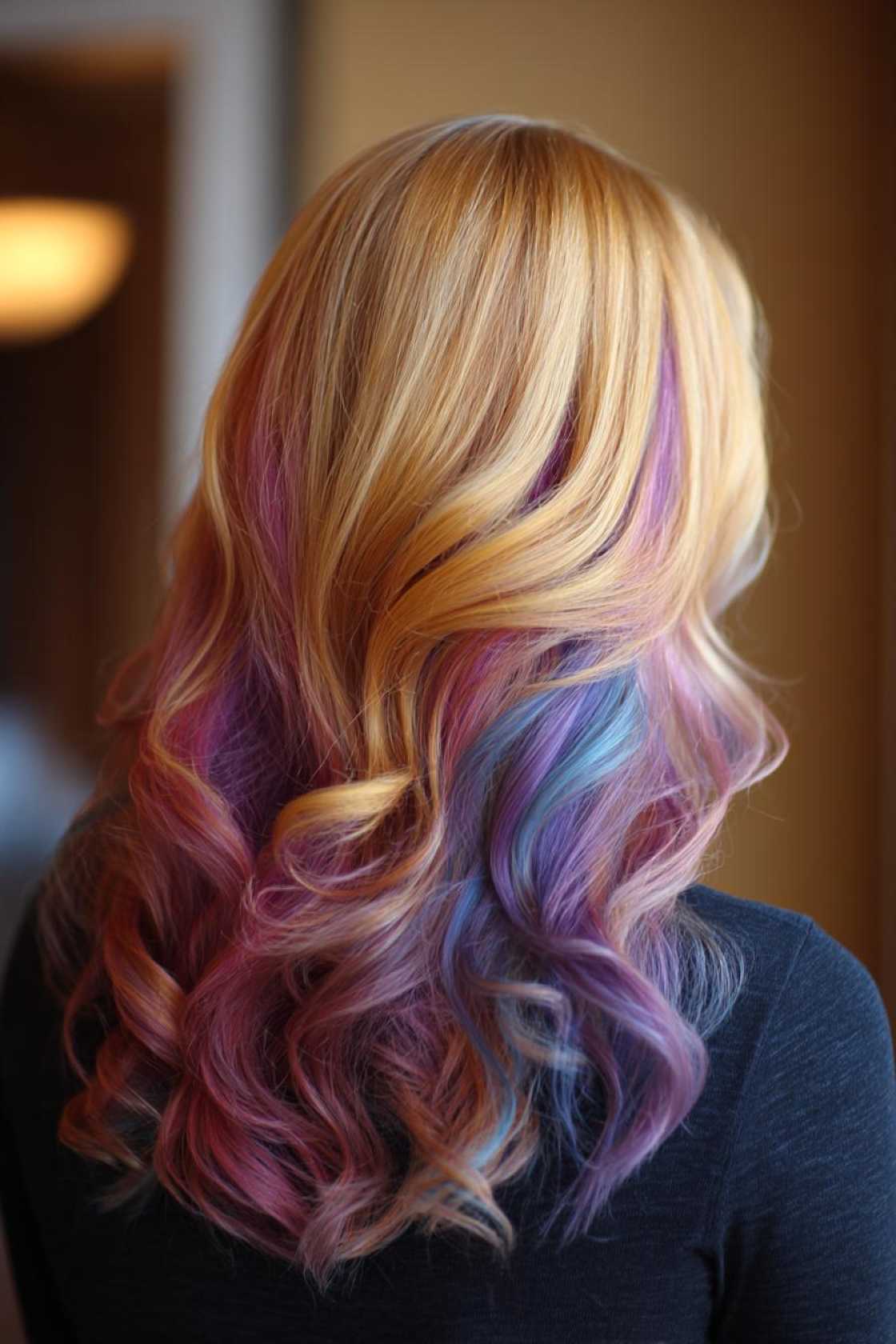 Thinking Peekaboo? 18+ Reasons to Try This Playful Hidden Hair Color. - 3. Minimal Damage