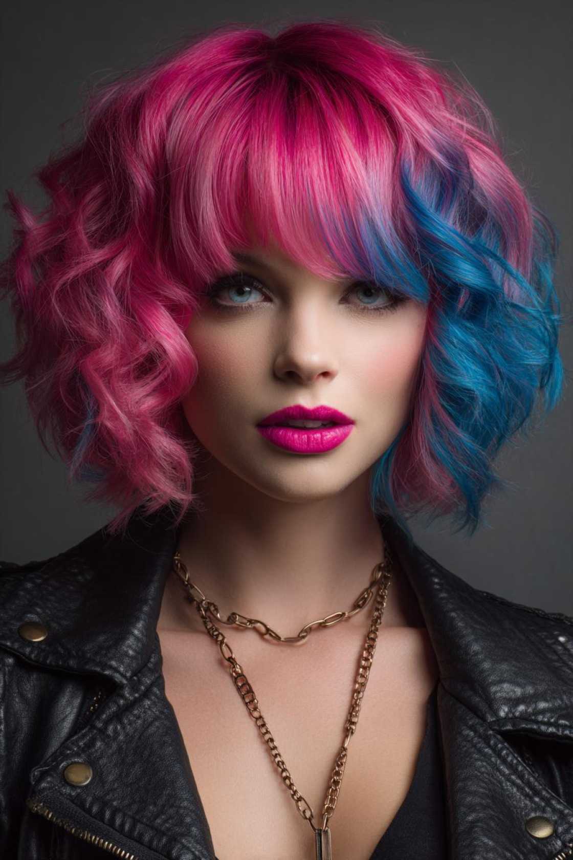 Thinking Peekaboo? 18+ Reasons to Try This Playful Hidden Hair Color. - 18. Bold and Bright Statements