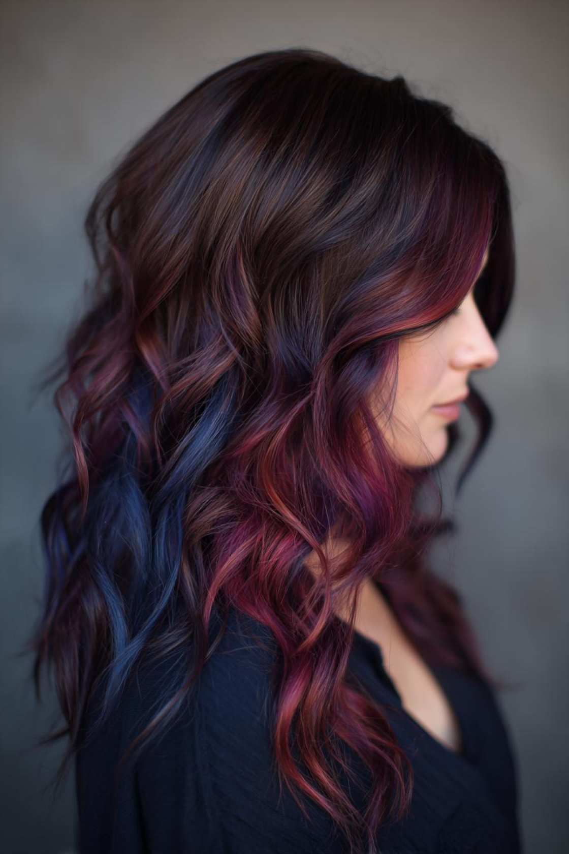 Thinking Peekaboo? 18+ Reasons to Try This Playful Hidden Hair Color. - 12. Low Commitment Color