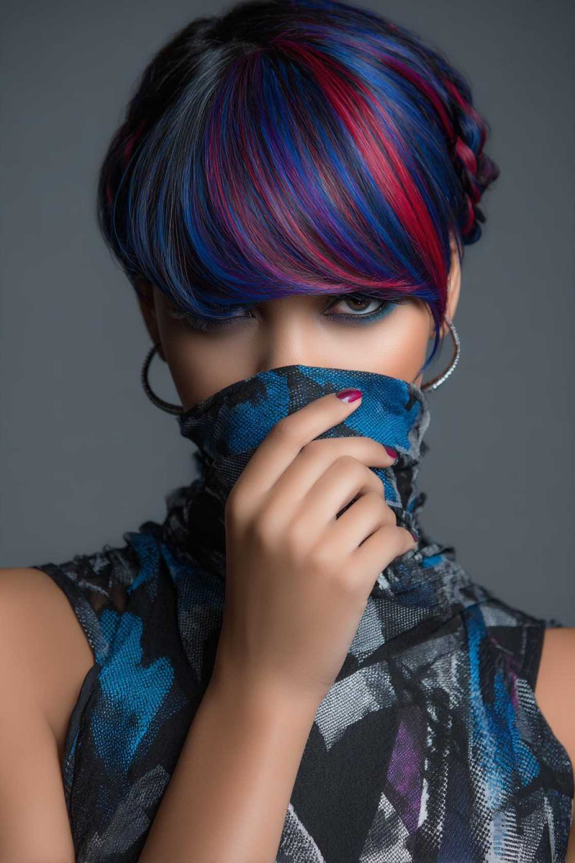 Thinking Peekaboo? 18+ Reasons to Try This Playful Hidden Hair Color. - 11. Embracing a Trend