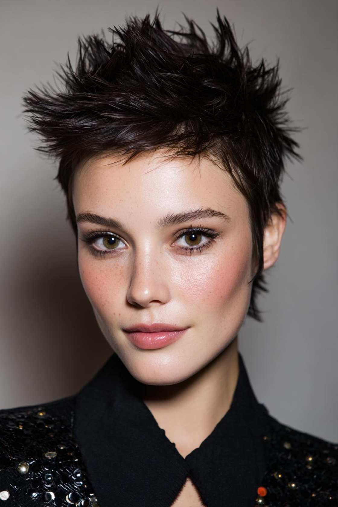 Throwback Beauty: 12+ Unforgettable 90s Pixie Haircuts We Still Love. - 12. The Spiky Textured Pixie