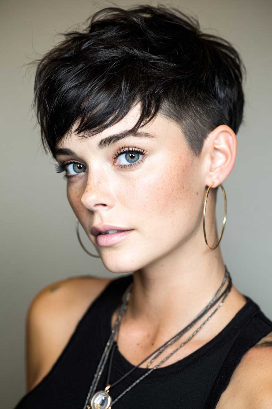 Throwback Beauty: 12+ Unforgettable 90s Pixie Haircuts We Still Love. - 8. The Undercut Pixie