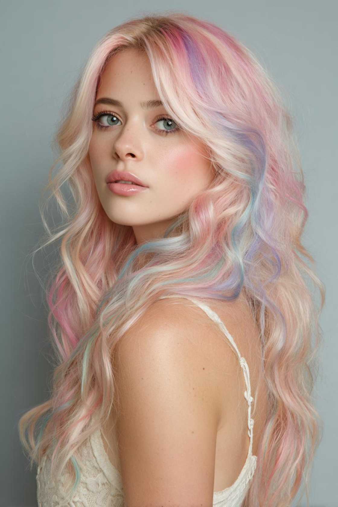 Triple the Fun! 20+ Ways to Rock Neapolitan Hair Highlights This Season. - 6. Neapolitan Highlights on Light Hair