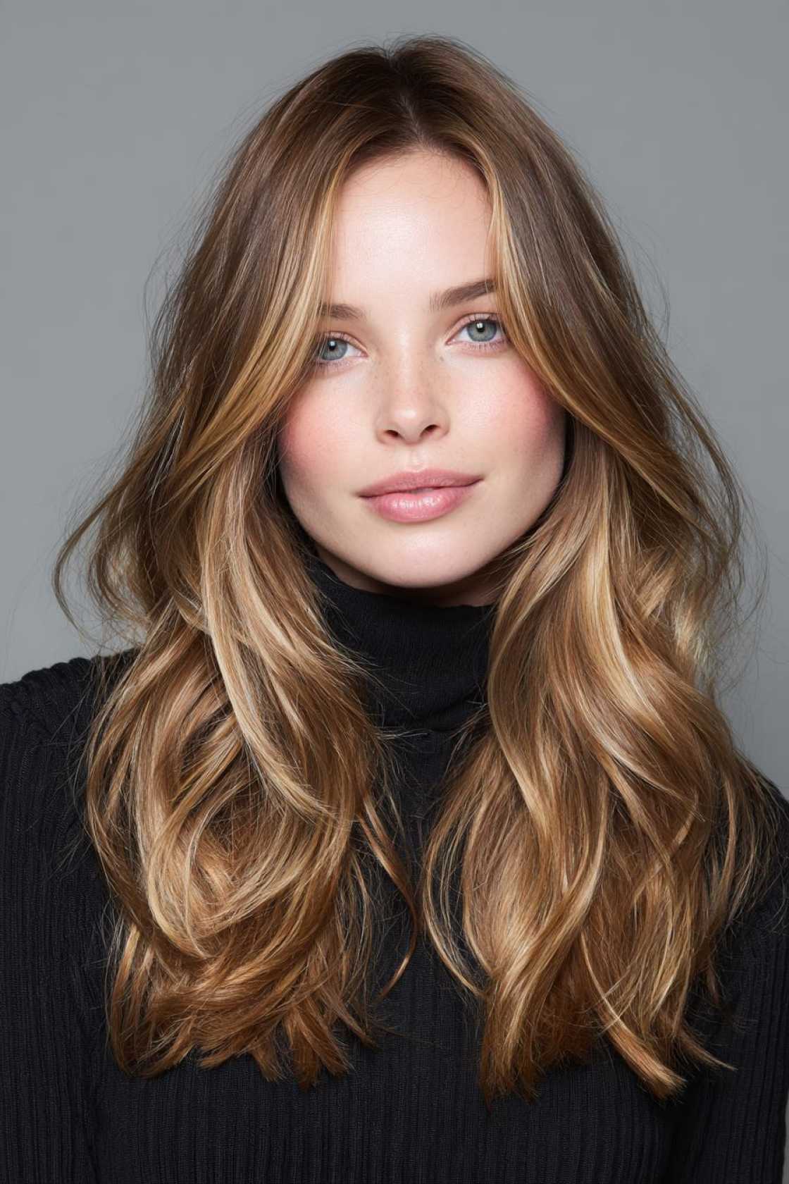 Unlock Sun-Kissed Depth: 15+ Dark Caramel & Honey Balayage Looks for Brunettes. - 2. Caramel Balayage with Honey Face Fram