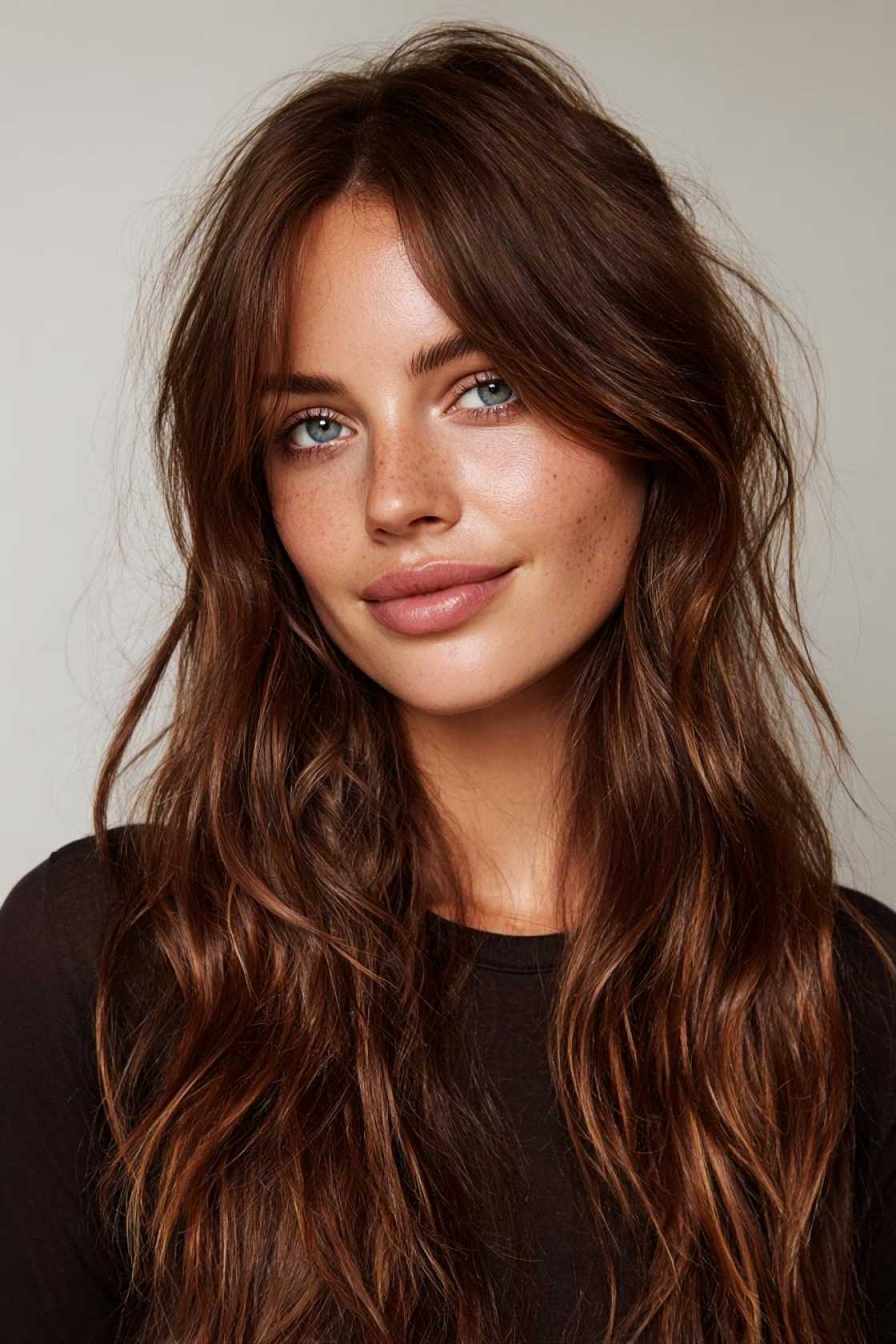 Warm Up Your Style: 15+ Flattering Warm Brown Hair Ideas for Every Skin Tone. - 2. Sun-Kissed Brown