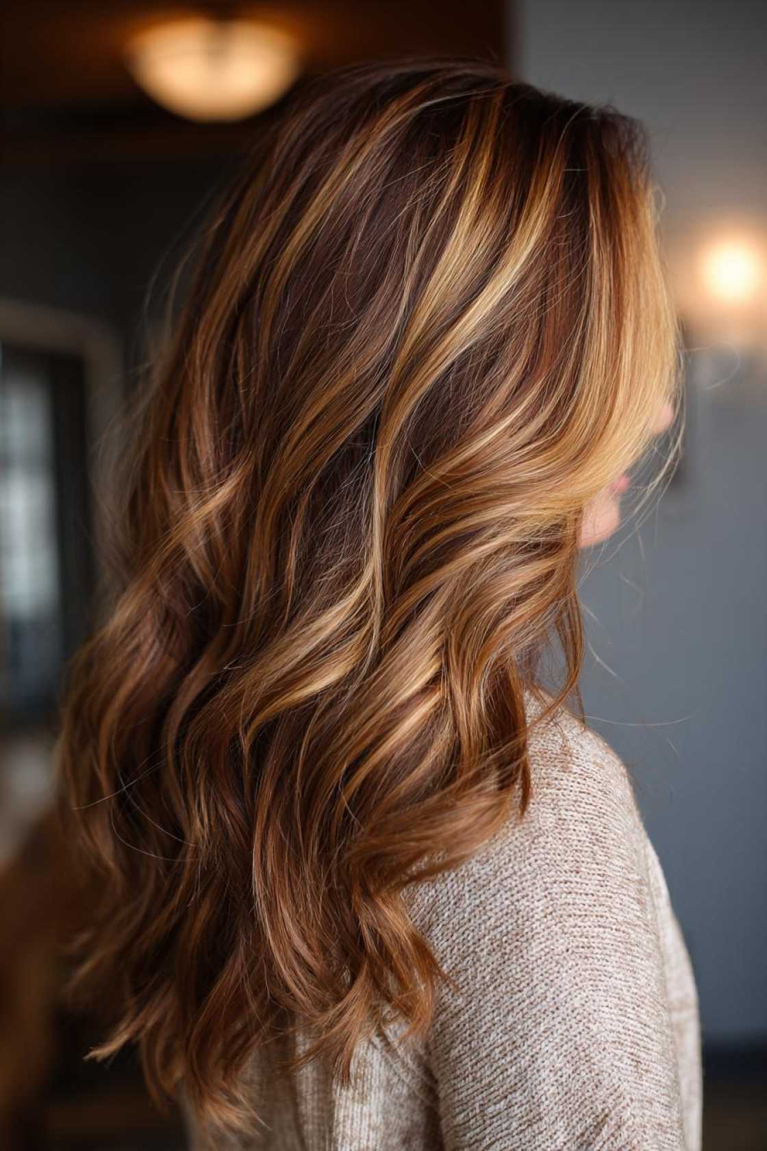 Warm Up Your Style: 15+ Flattering Warm Brown Hair Ideas for Every Skin Tone. - 15. Honey Brown Highlights