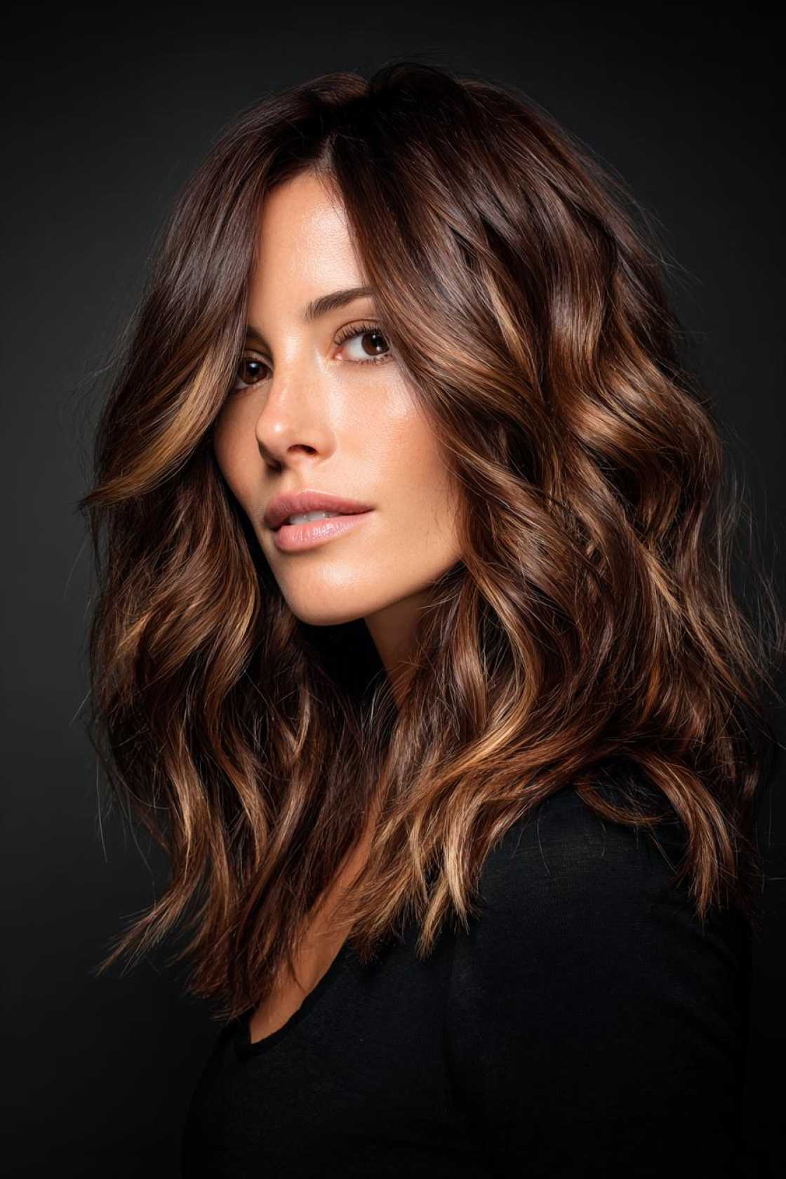 Your Perfect Blend: 20+ Creamy Latte Hair Color Ideas That Are Officially Brewing Hot. - 9. Salted Caramel Latte