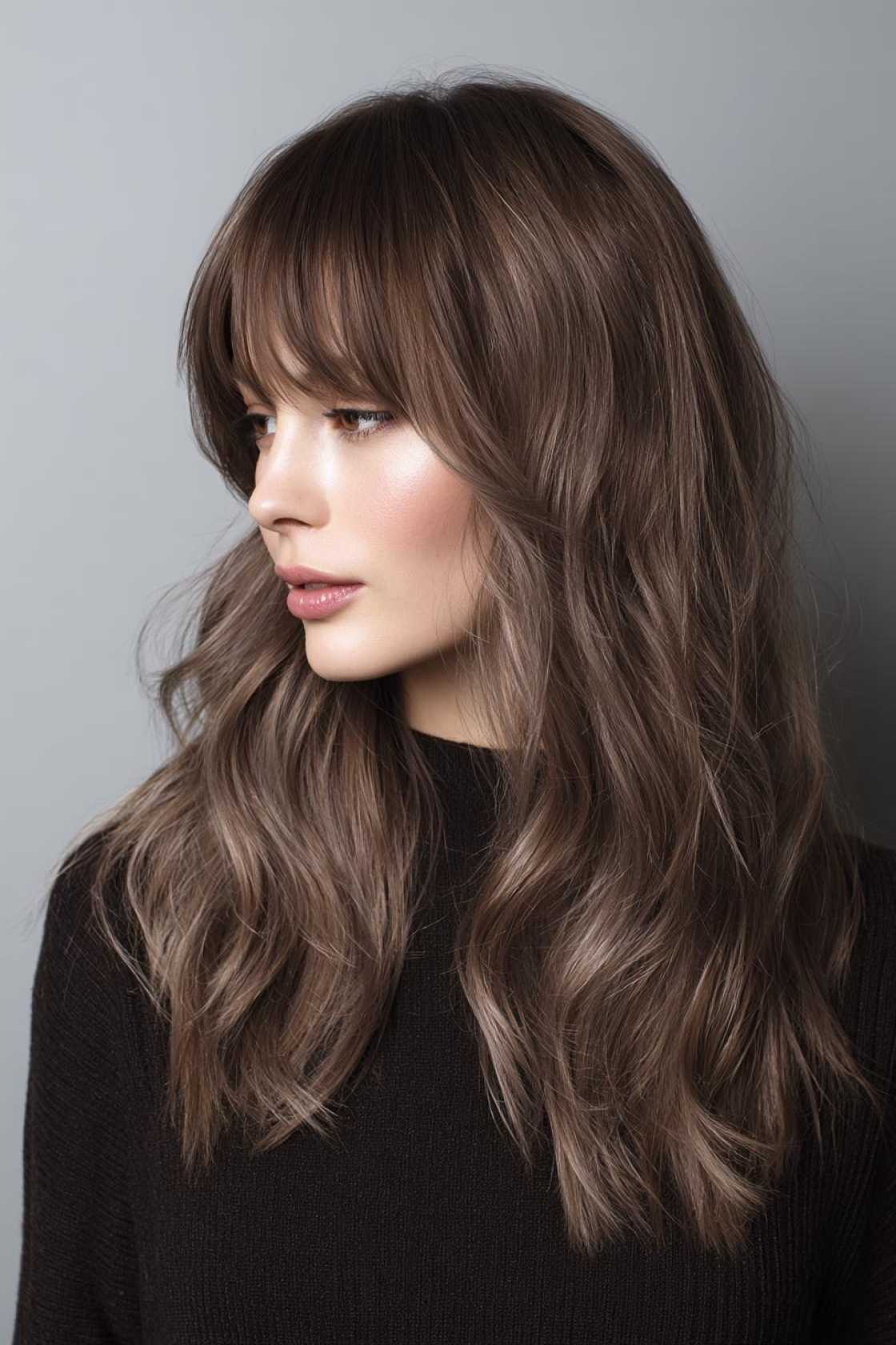 Your Perfect Blend: 20+ Creamy Latte Hair Color Ideas That Are Officially Brewing Hot. - 4. Oat Milk Latte